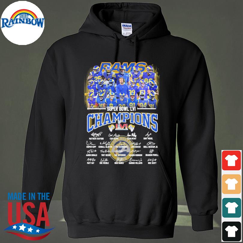 Official los angeles rams super bowl champions shirt, hoodie, sweater, long  sleeve and tank top