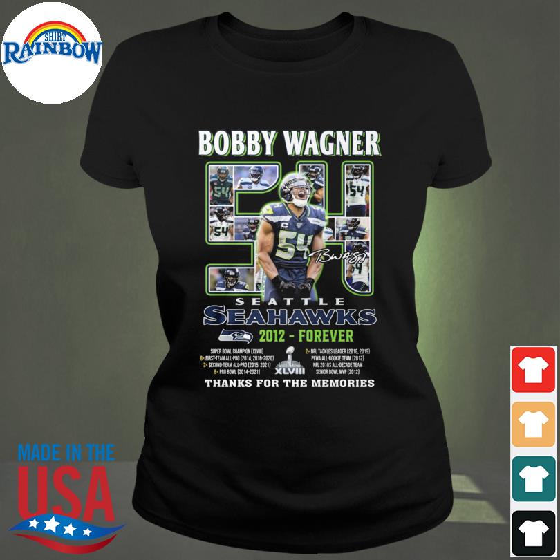 Seattle Seahawks Bobby Wagner 2012 Forever thanks for the memories