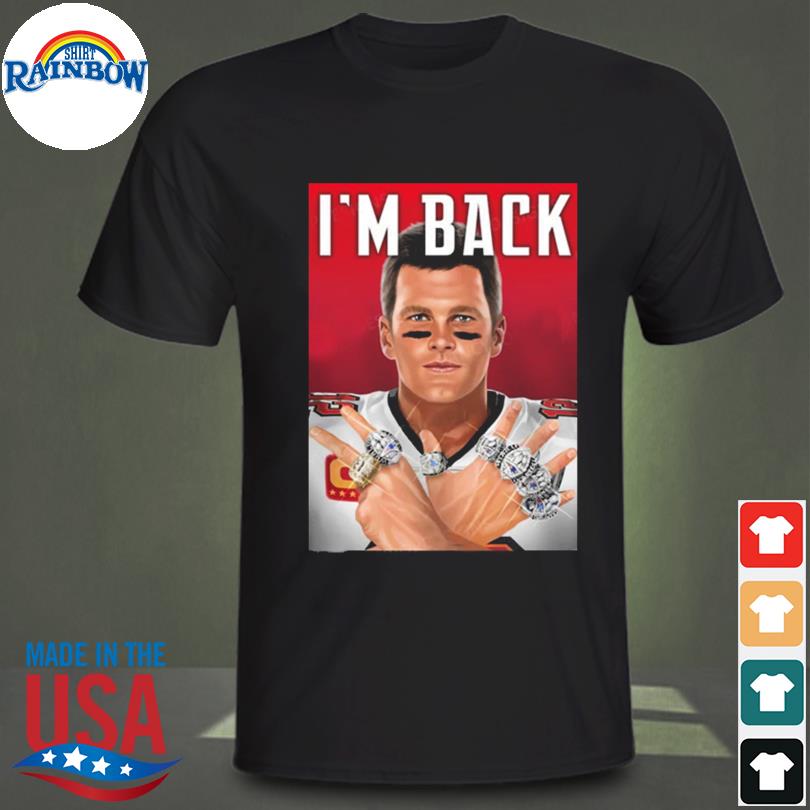 Tom Brady The Goat Is Back NFL T-Shirt - REVER LAVIE