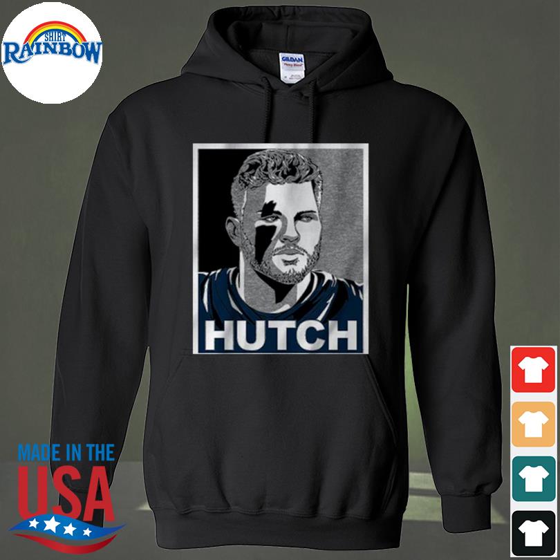 Buy Aidan Hutchinson Detroit Lions Majestic Threads Player Name & Number  Short Sleeve Hoodie T-Shirt - Blue F4900613 Online