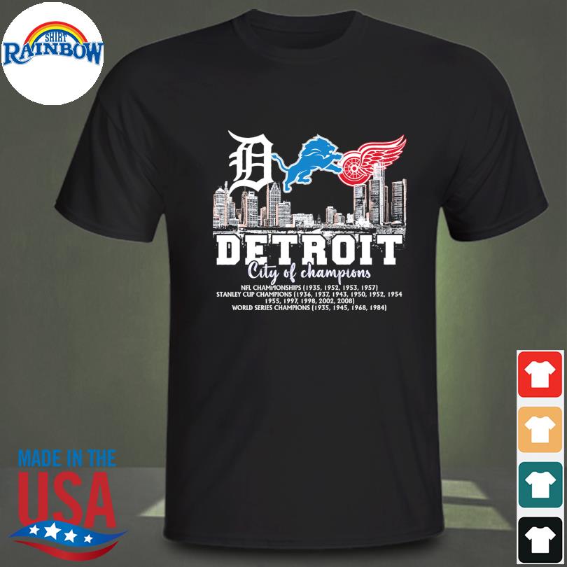 Best detroit Red Wings Detroit Lions Detroit Tigers shirt, hoodie, sweater,  long sleeve and tank top