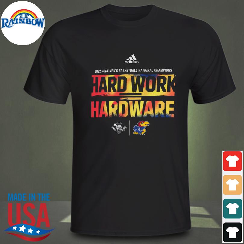 Men's adidas Black Kansas Jayhawks 2022 NCAA Men's Basketball National  Champions Locker Room T-Shirt