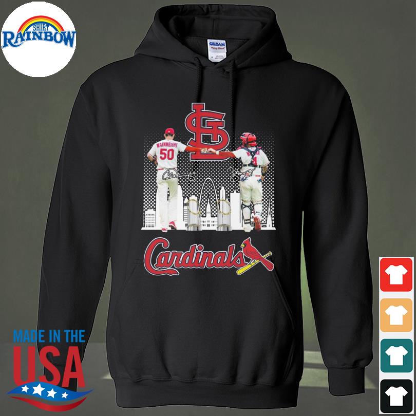 Funny St. Louis Cardinals Wainwright and Molina signatures shirt, hoodie,  sweater, long sleeve and tank top