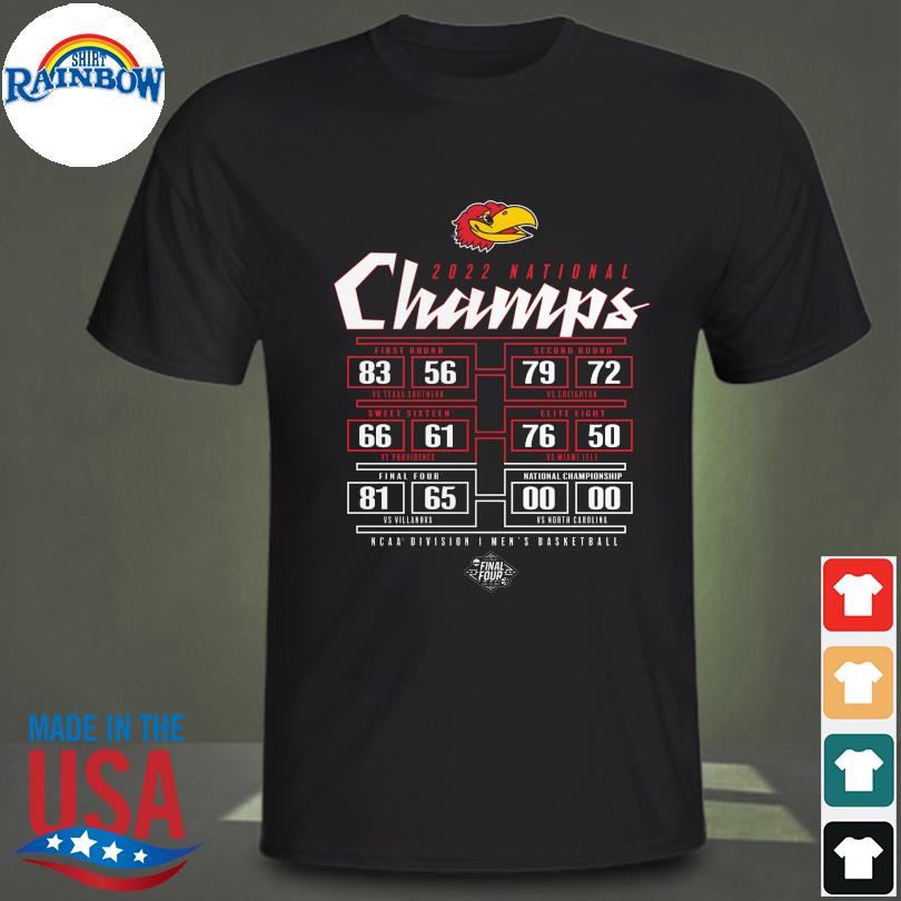 Kansas Jayhawks National Championship Final Four Shirt