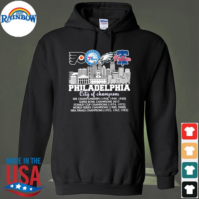 Heart Philadelphia Flyers Philadelphia 76ers Philadelphia Eagles And  Philadelphia Phillies shirt, hoodie, sweater, long sleeve and tank top