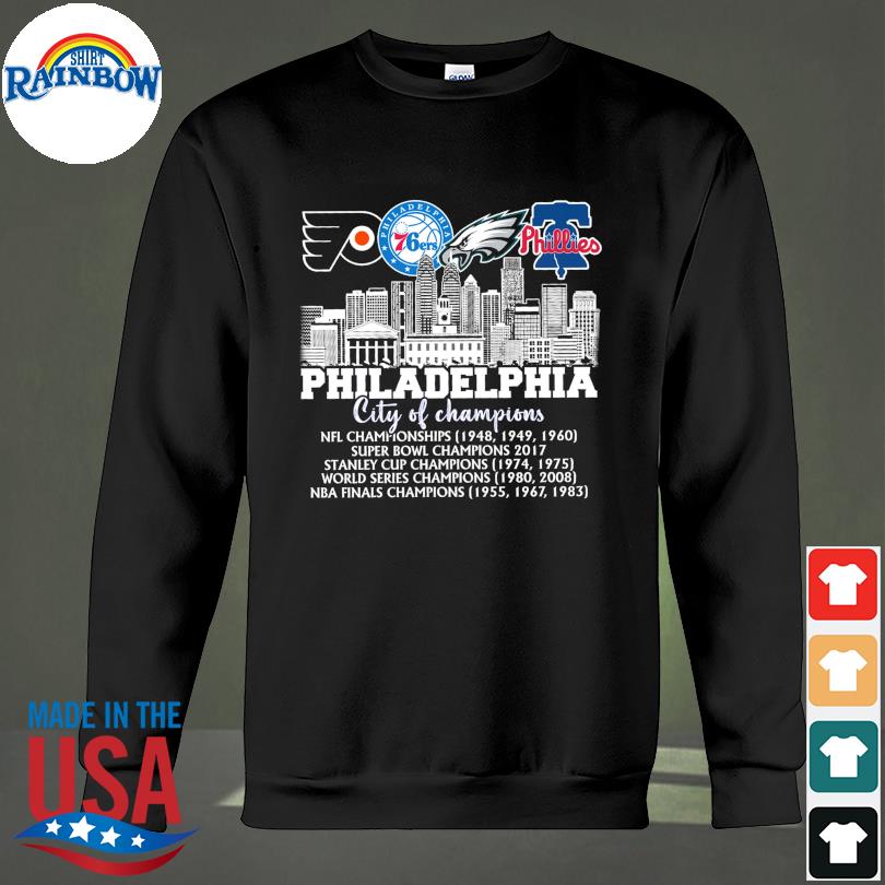 76ers Phillies Flyers Eagles Fresh Best Long Sleeve Shirt