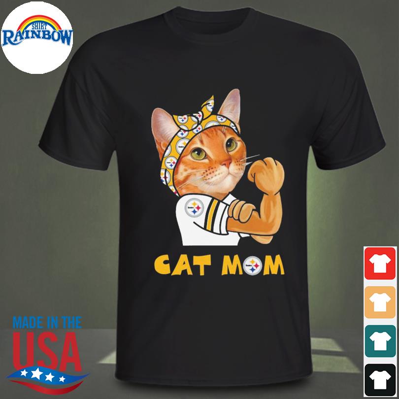 Strong Cat Mom Pittsburgh Steelers shirt