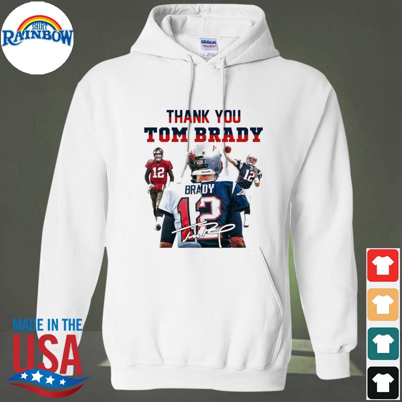 Funny Tampa Bay Buccaneers Thank you Tom Brady signature 2022 shirt,  hoodie, sweater, long sleeve and tank top