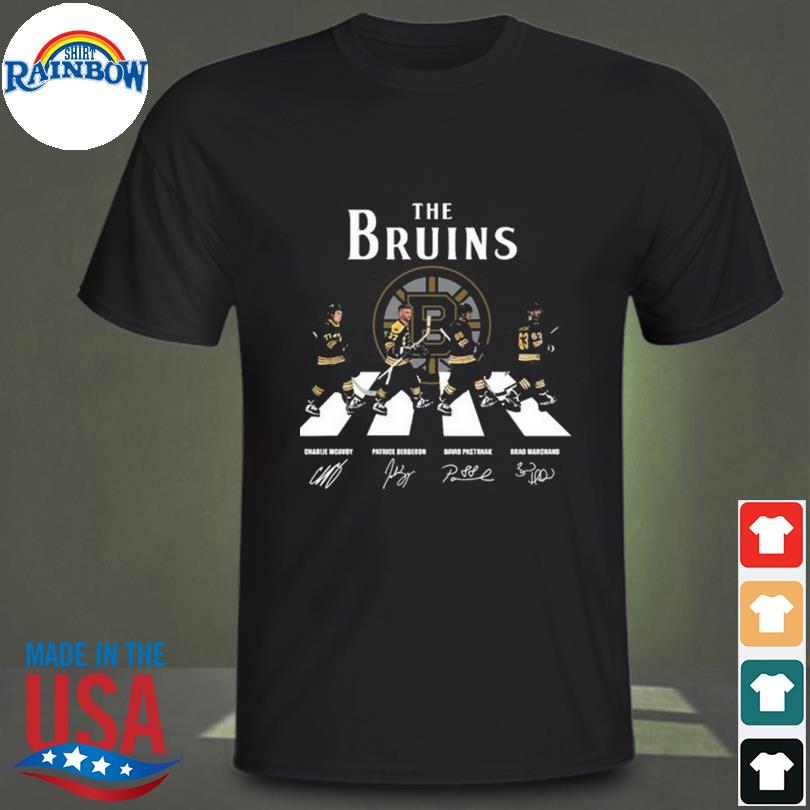 Boston Sports Teams Abbey Road Signatures 2022 Shirt