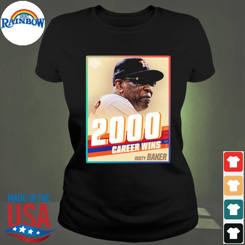 Congrats Dusty Baker Makes MLB History 2000 Career Wins T-Shirt