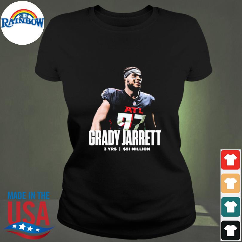 Official Grady Jarrett Agree To 3 Year Atlanta Falcons NFL Classic Shirt,  hoodie, sweater, long sleeve and tank top