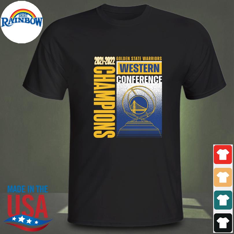 Official Golden State Warriors 2022 Champions Western Conference T-Shirt