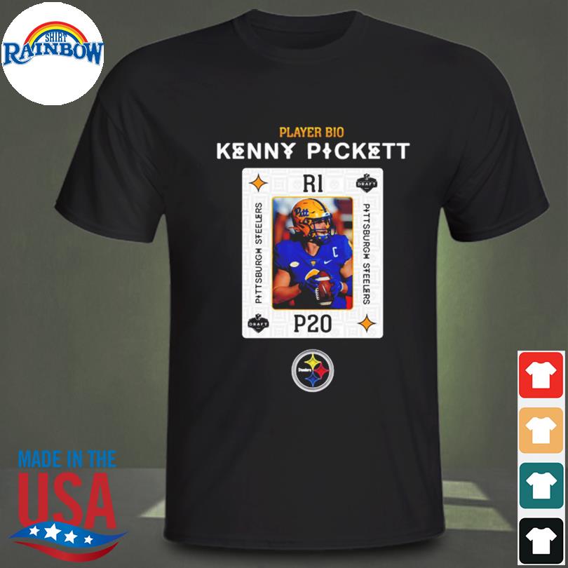 Player Bio Kenny Pickett Pittsburgh Steelers NFL Draft 2022 T-Shirt,  hoodie, sweater, long sleeve and tank top