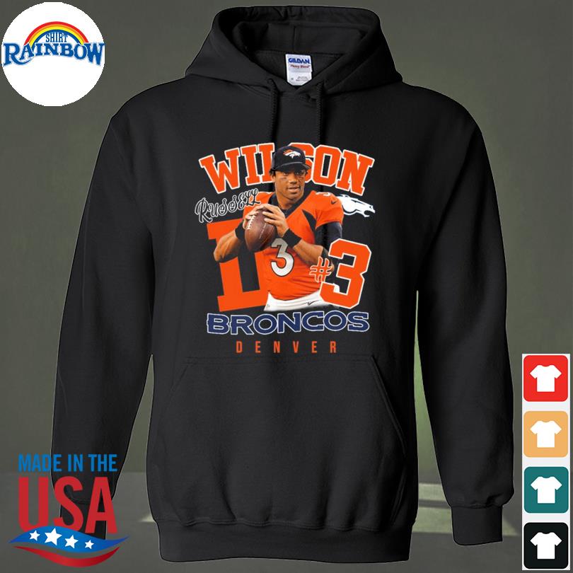 Russell Wilson Denver Broncos t-Shirt hoodie