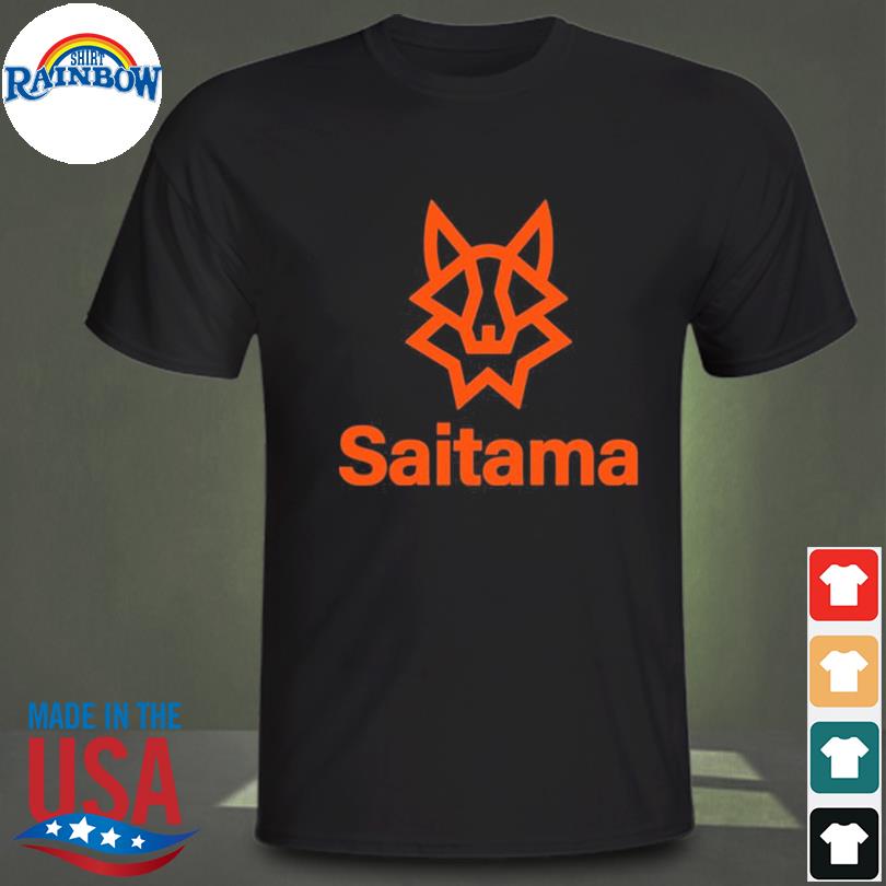 Saitama mkay orange logo shirt
