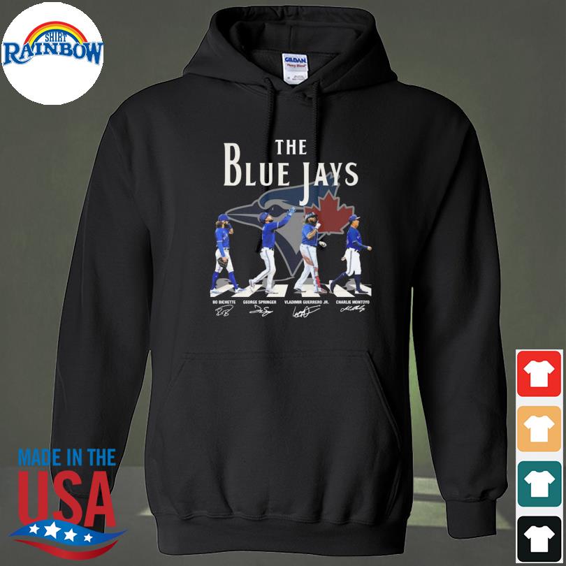 The Blue Jays Abbey road signatures shirt, hoodie, sweater, long