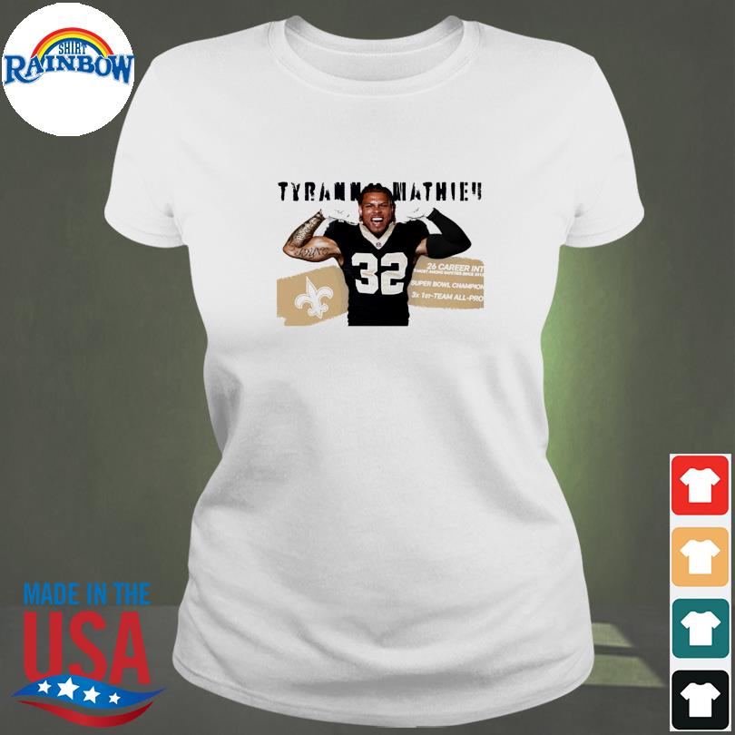 Tyrann Mathieu New Orleans Saints NFL Unisex Classic T-Shirt