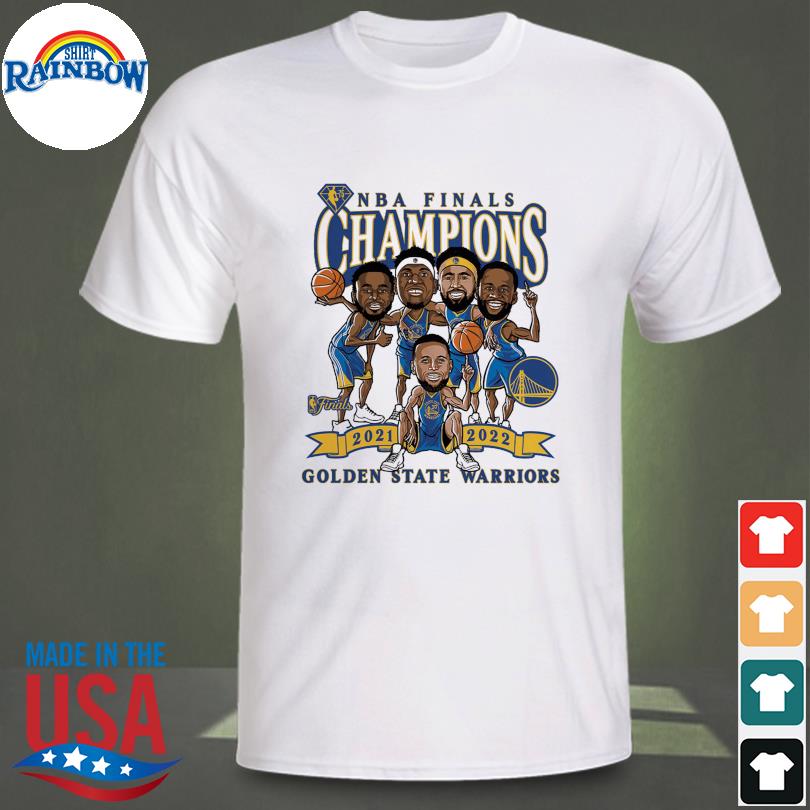 warriors caricature shirt