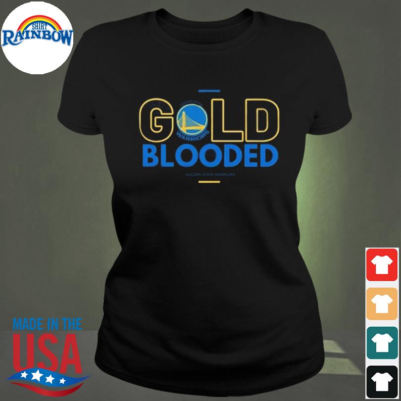 2023 Golden State Warriors “Gold Blooded” Playoff T-shirt 4/28/23 for Sale  in Roseville, CA - OfferUp