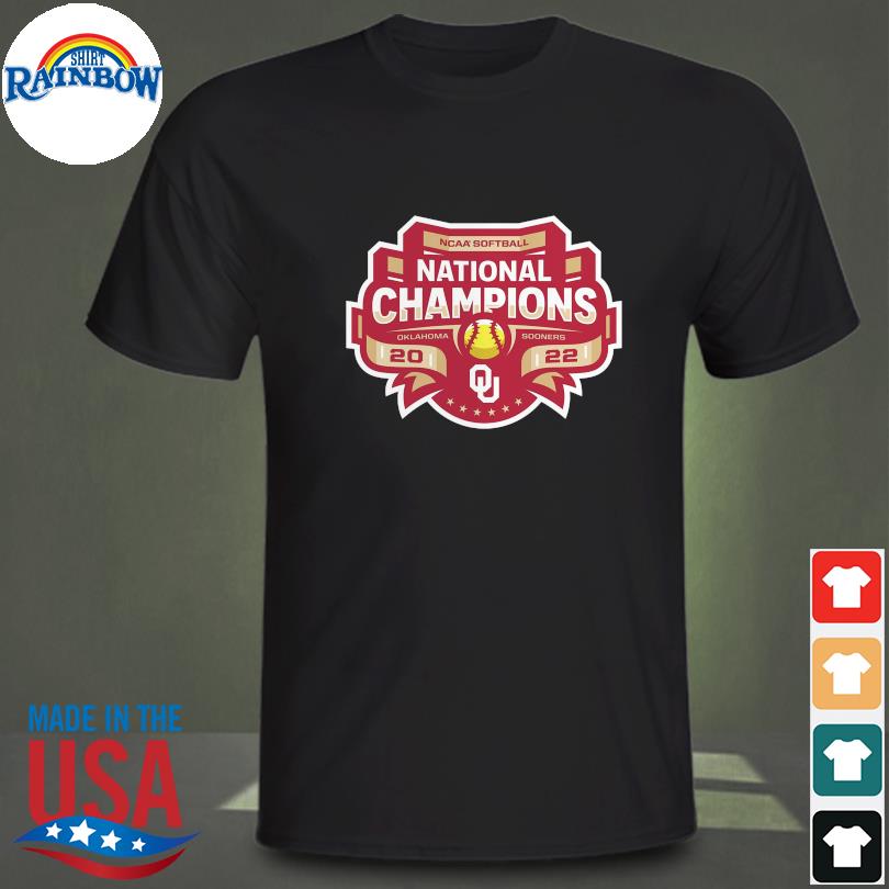 Men's Blue 84 Black Oklahoma Sooners 2022 NCAA Softball Women's College  World Series Champions Schedule T-Shirt