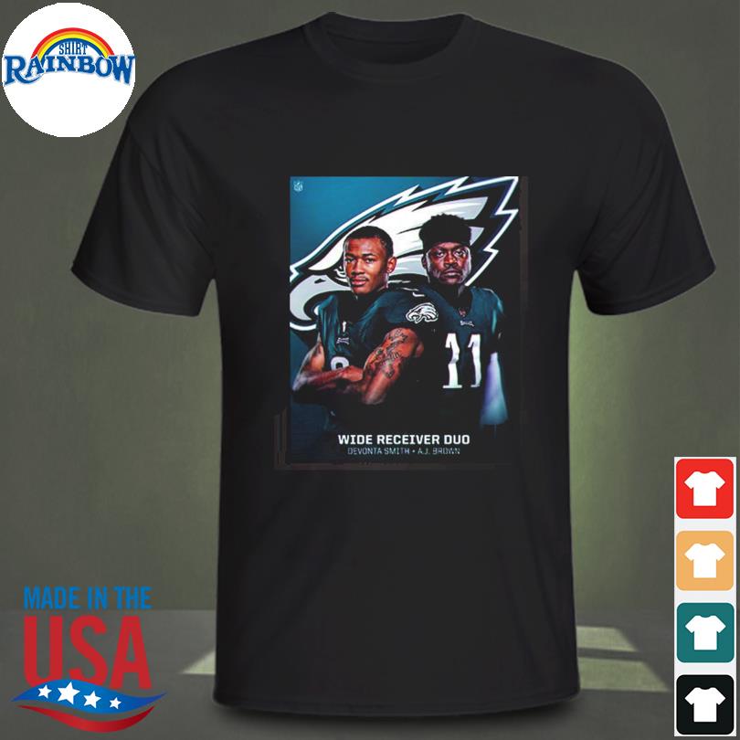 NFL Philadelphia Eagles Plenty of New Wide Receiver Duo DeVonta Smith and  AJ Brown Unisex T-Shirt - REVER LAVIE