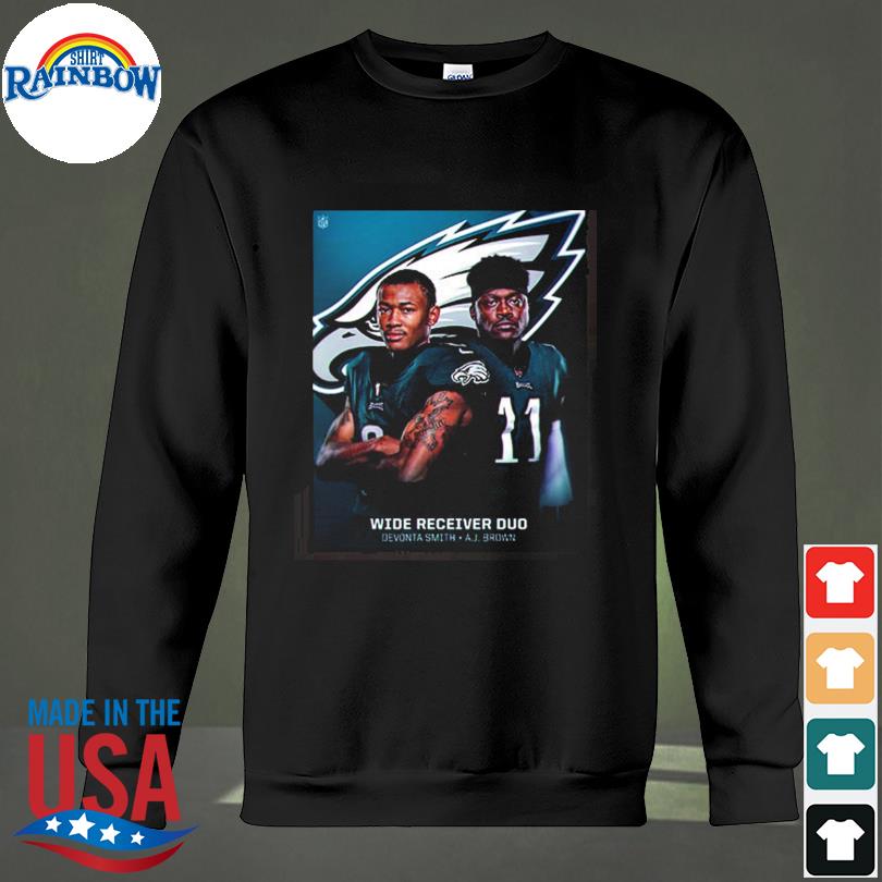 NFL Philadelphia Eagles Plenty of New Wide Receiver Duo DeVonta Smith and  AJ Brown Unisex T-Shirt - REVER LAVIE