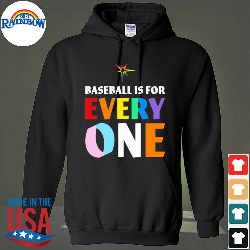 Pride tampa bay rays baseball is for every one shirt, hoodie, sweater, long  sleeve and tank top