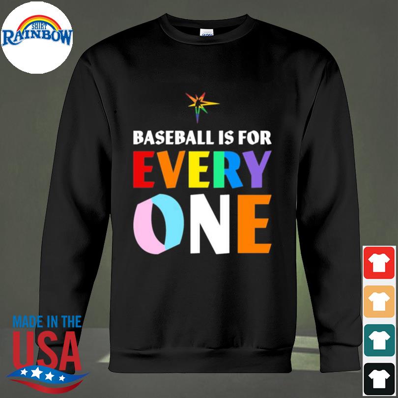 Tampa Bay Rays Pride Baseball Is For Every One Shirt, hoodie, sweater, long  sleeve and tank top