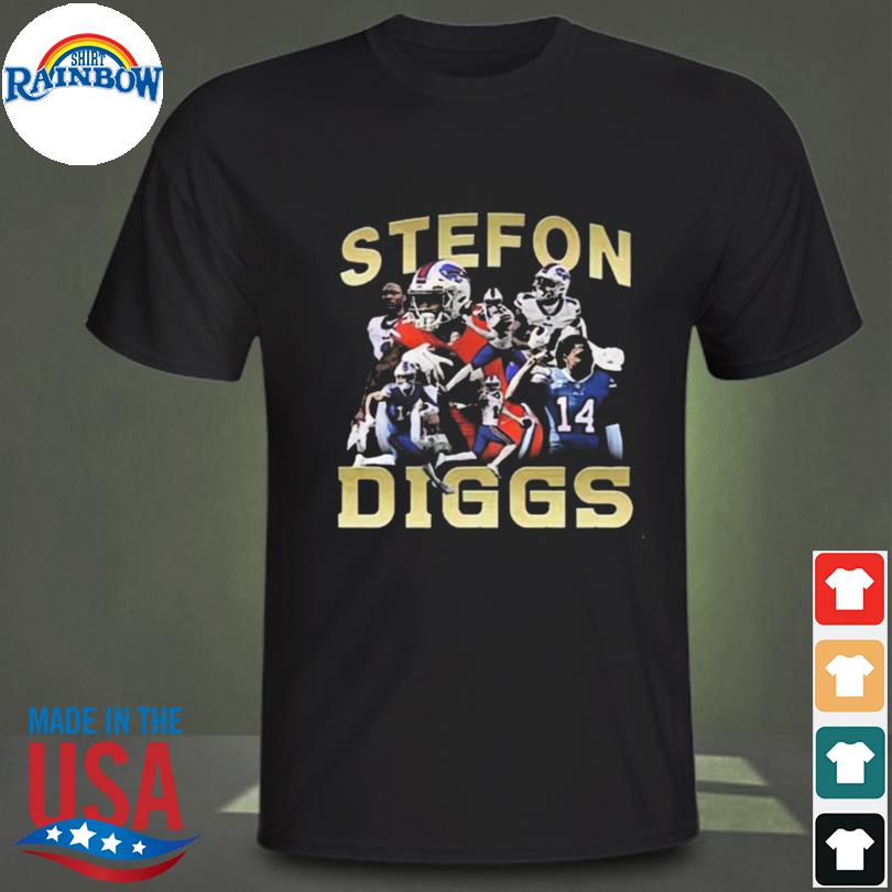 Stefon Diggs Shirt Stefon Diggs Bootleg Rap Unisex T-Shirt - REVER