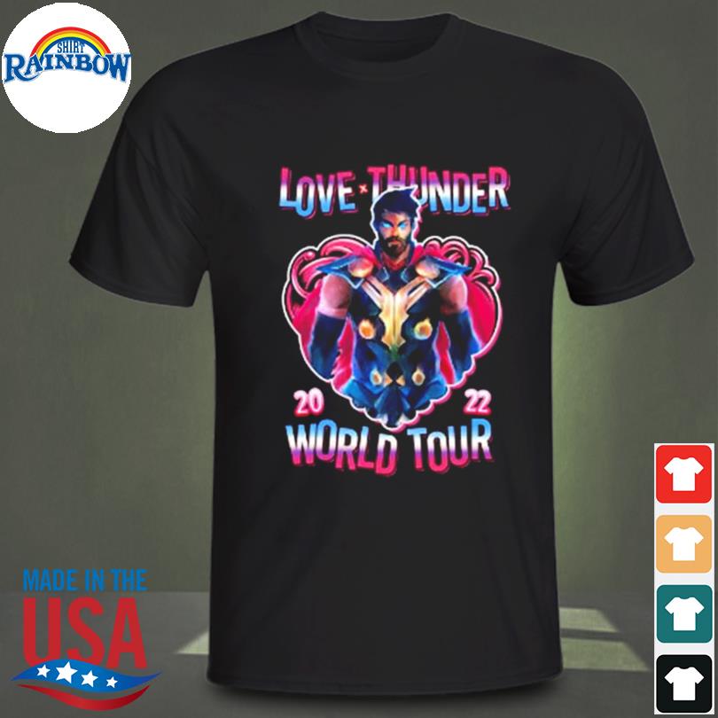 Thor love and thunder marvel avengers shirt