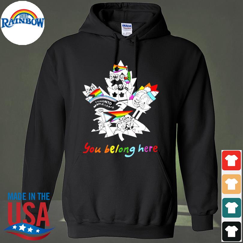 You belong here s hoodie