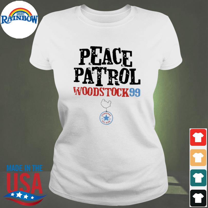 peace patrol woodstock 99 shirt