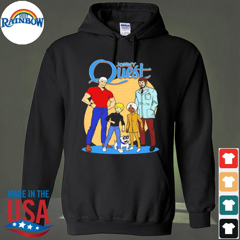 Adventures jonny quest animated series s hoodie