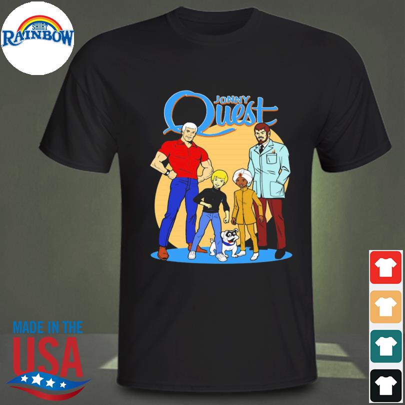 Adventures jonny quest animated series shirt