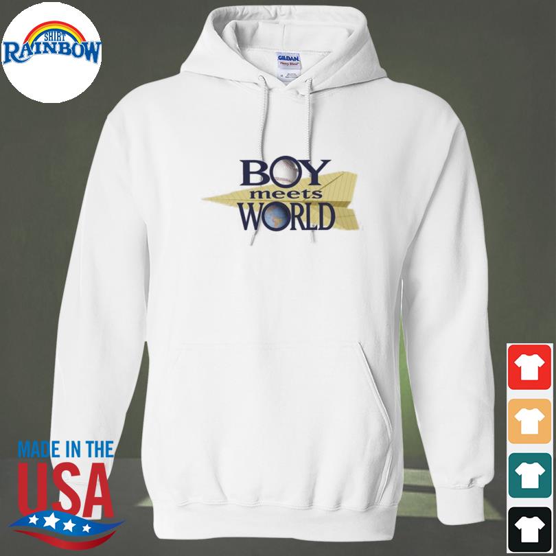 Boy meets world logo 2022 s hoodie