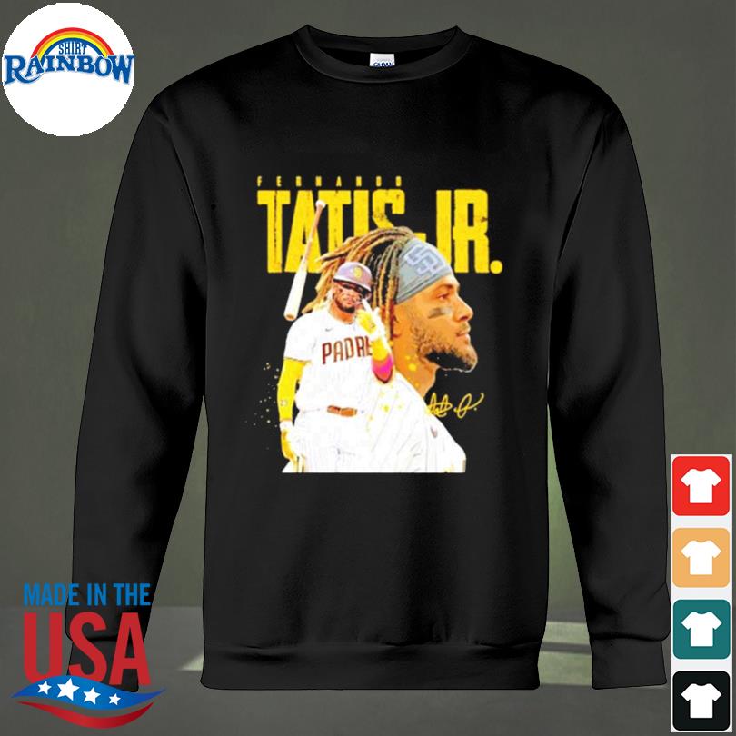 Fernando Tatis Jr. San Diego Rough Signature Baseball T-Shirt, hoodie,  sweater, long sleeve and tank top