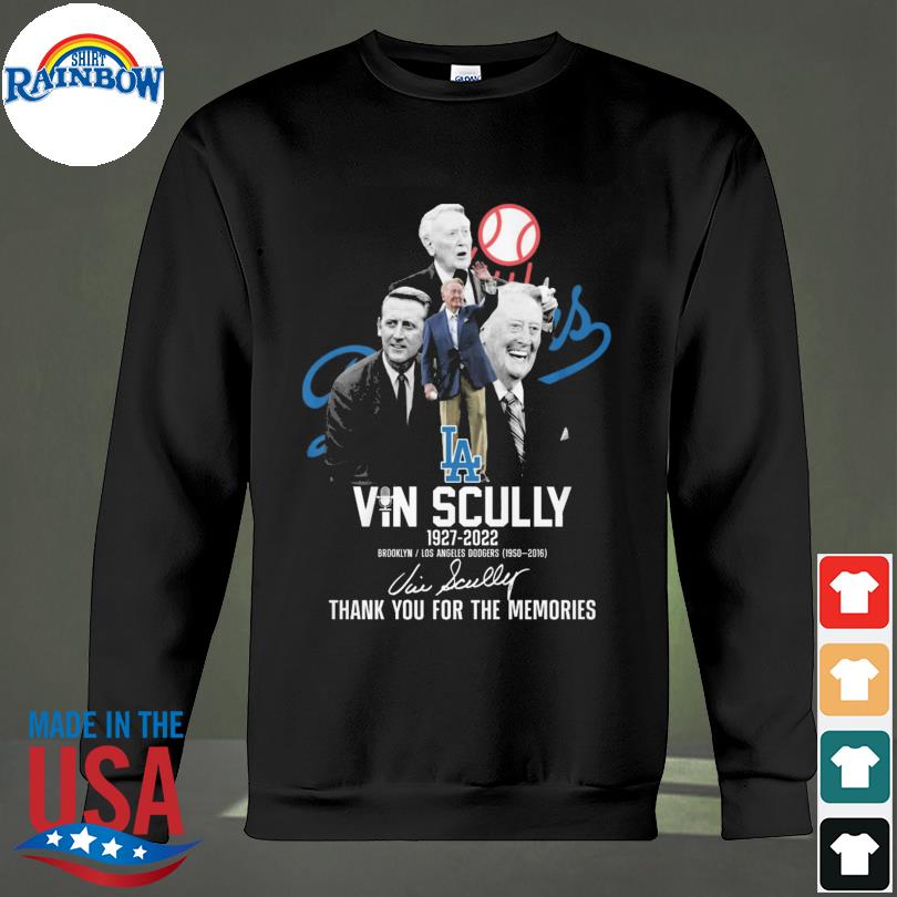 Los Angeles Dodgers Vin Scully 1972 2022 thank you for the