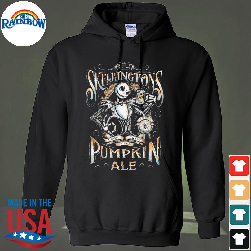 Jack Skellington pumpkin royal craft ale halloween s hoodie