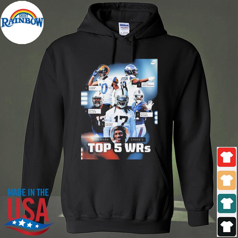 Ja'marr chase top 5 wrs s hoodie