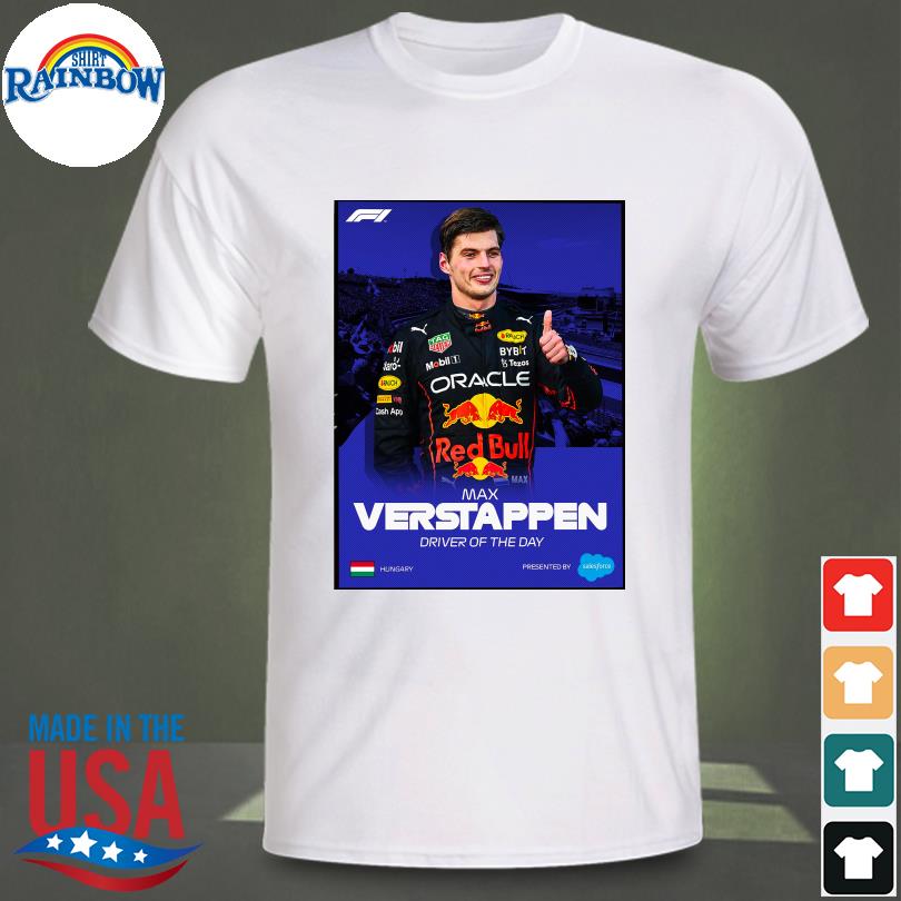 max verstappen f1 shirt