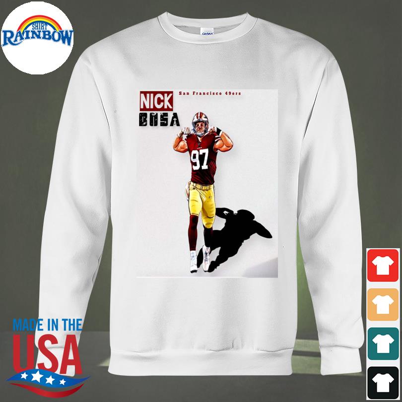 Nick Bosa Pop Art American Football San Francisco 49ers T-Shirt, hoodie,  sweater, long sleeve and tank top