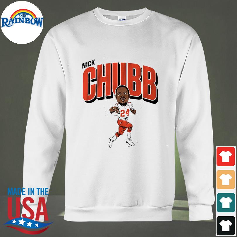 Nick Chubb Cleveland Browns retro shirt, hoodie, sweater, long sleeve and  tank top