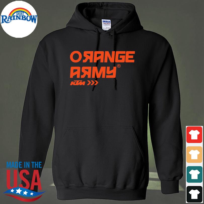 Orange army orange army ktm s hoodie