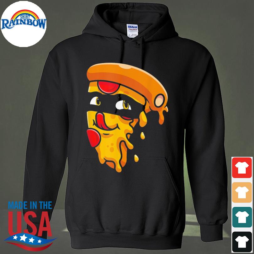 Pizza slice ninja fast food warrior assassin s hoodie