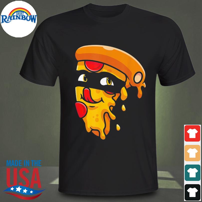 Pizza slice ninja fast food warrior assassin shirt