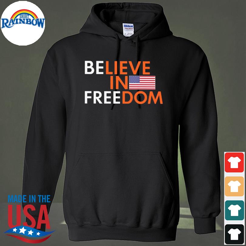 Ron milner believer in freedom s hoodie