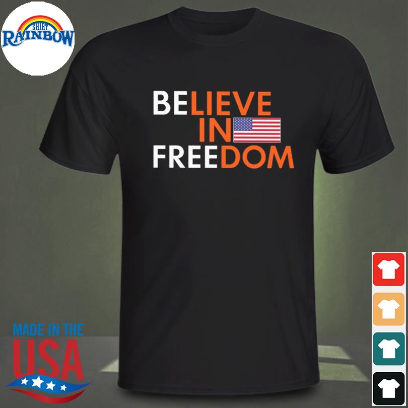 Ron milner believer in freedom shirt