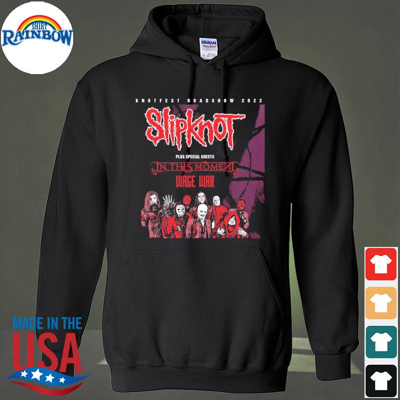 Slipknot tour 2022 the knotfest roadshow 2022 s hoodie