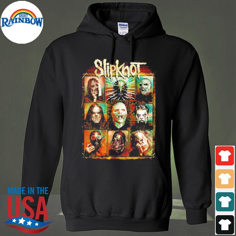 Slipknot vintage retro music band s hoodie
