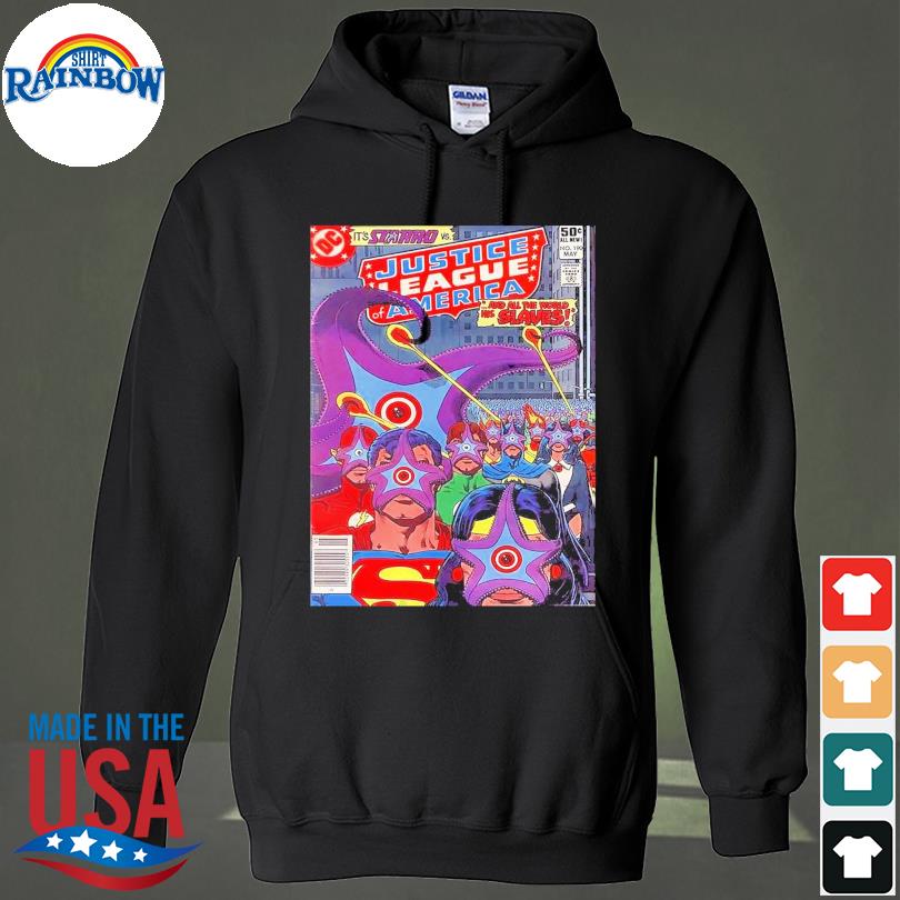 Starro vs justice league america in Dc comics essential s hoodie